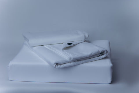 White Binash Bedding King Set