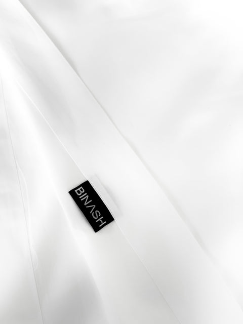 White Binash Bedding Queen Set
