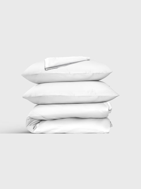 White Binash Bedding King Set