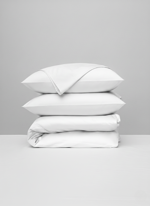 White Binash Bedding Queen Set